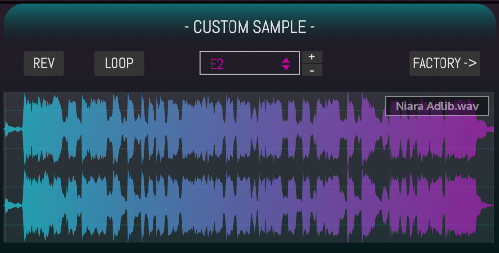 HALO CUSTOM SAMPLE AUDIO USER HALO