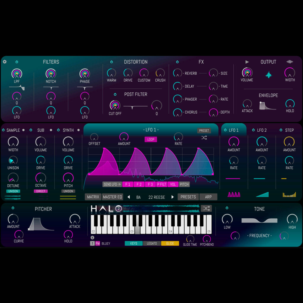 HALO 2 LFO 1 HOME
