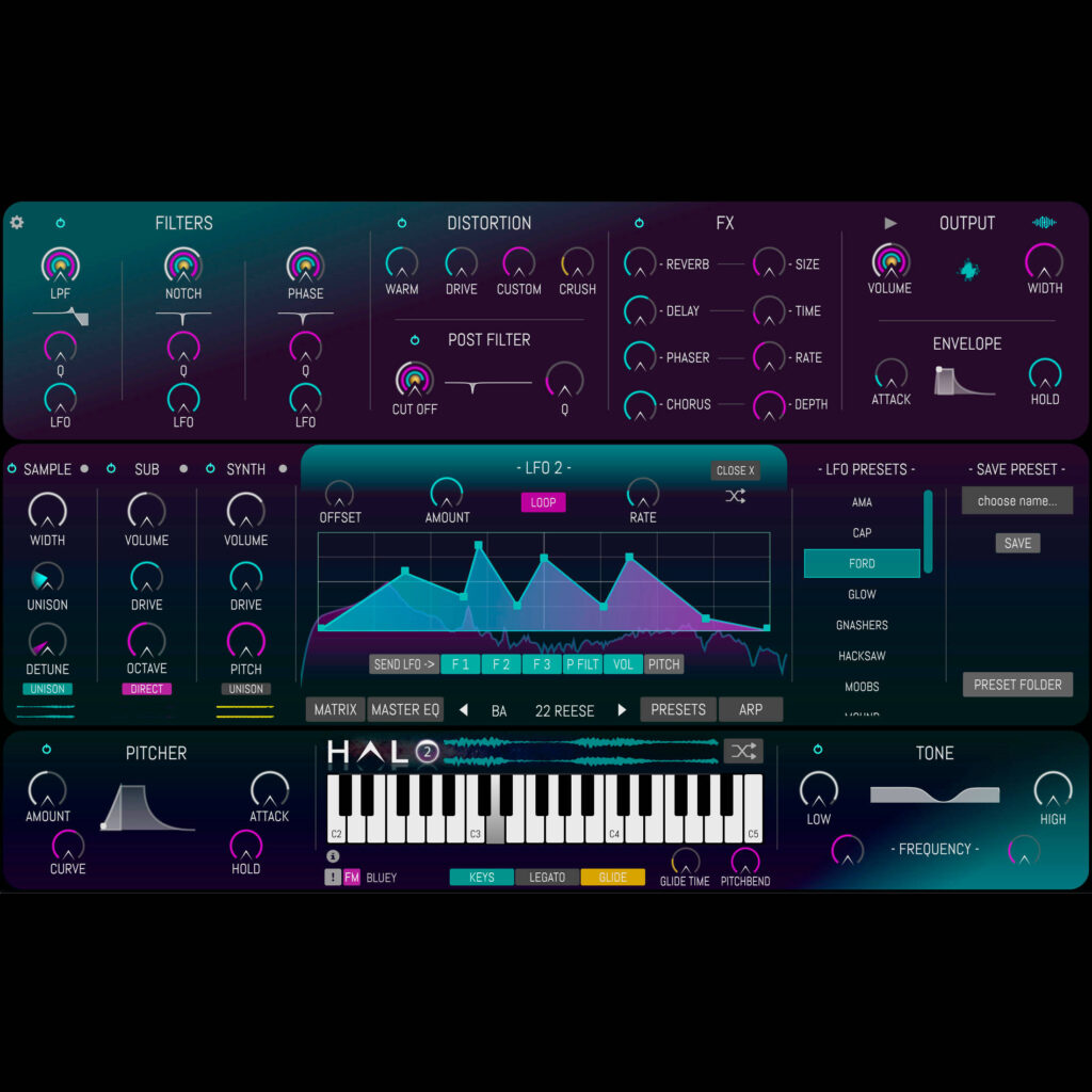 HALO 2 LFO 2 HOME